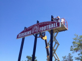 St. Henry High School Football Scoreboard Installation