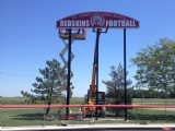 St. Henry High School Football Scoreboard Installation