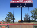 St. Henry High School Football Scoreboard Installation